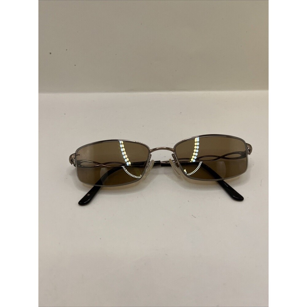 Charmant Ch2904 Br Titanium Rectangular Womens Ey… - image 2